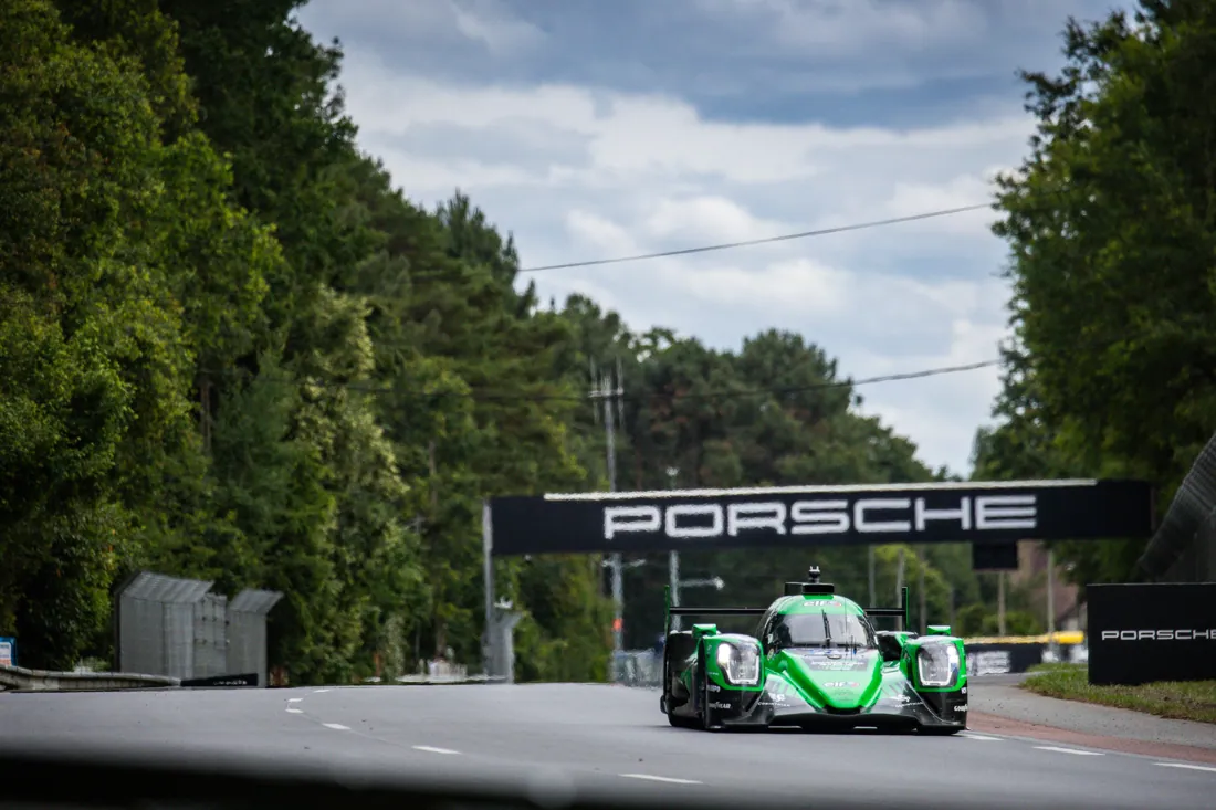 L'Oreca 07 n°29 en piste