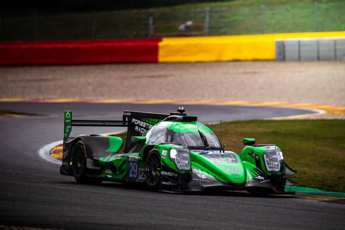 L'Oreca 07 n°29 en piste