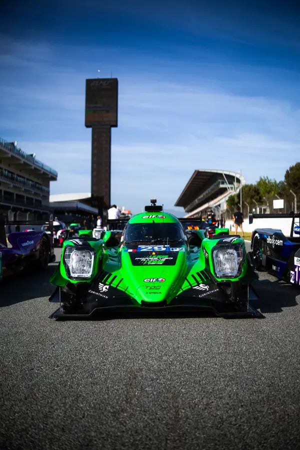 L'Oreca 07 n°29 en piste