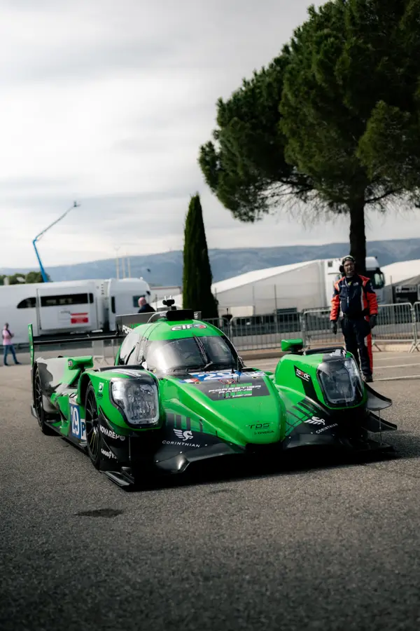 L'Oreca 07 n°29 en piste