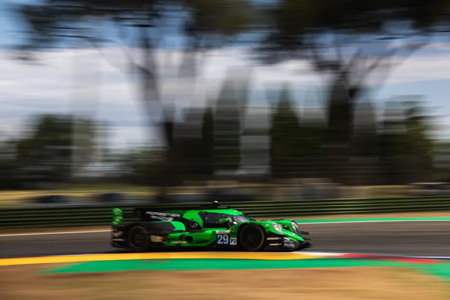 L'Oreca 07 n°29 en piste