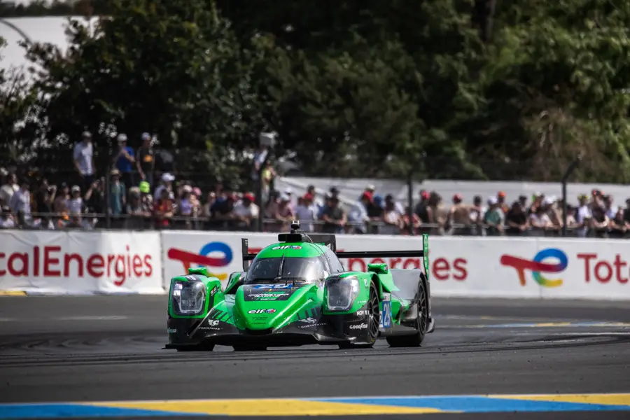 L'Oreca 07 n°29 en piste
