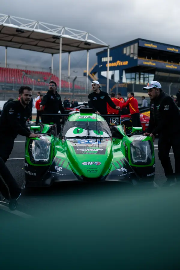 L'Oreca 07 n°29 en piste