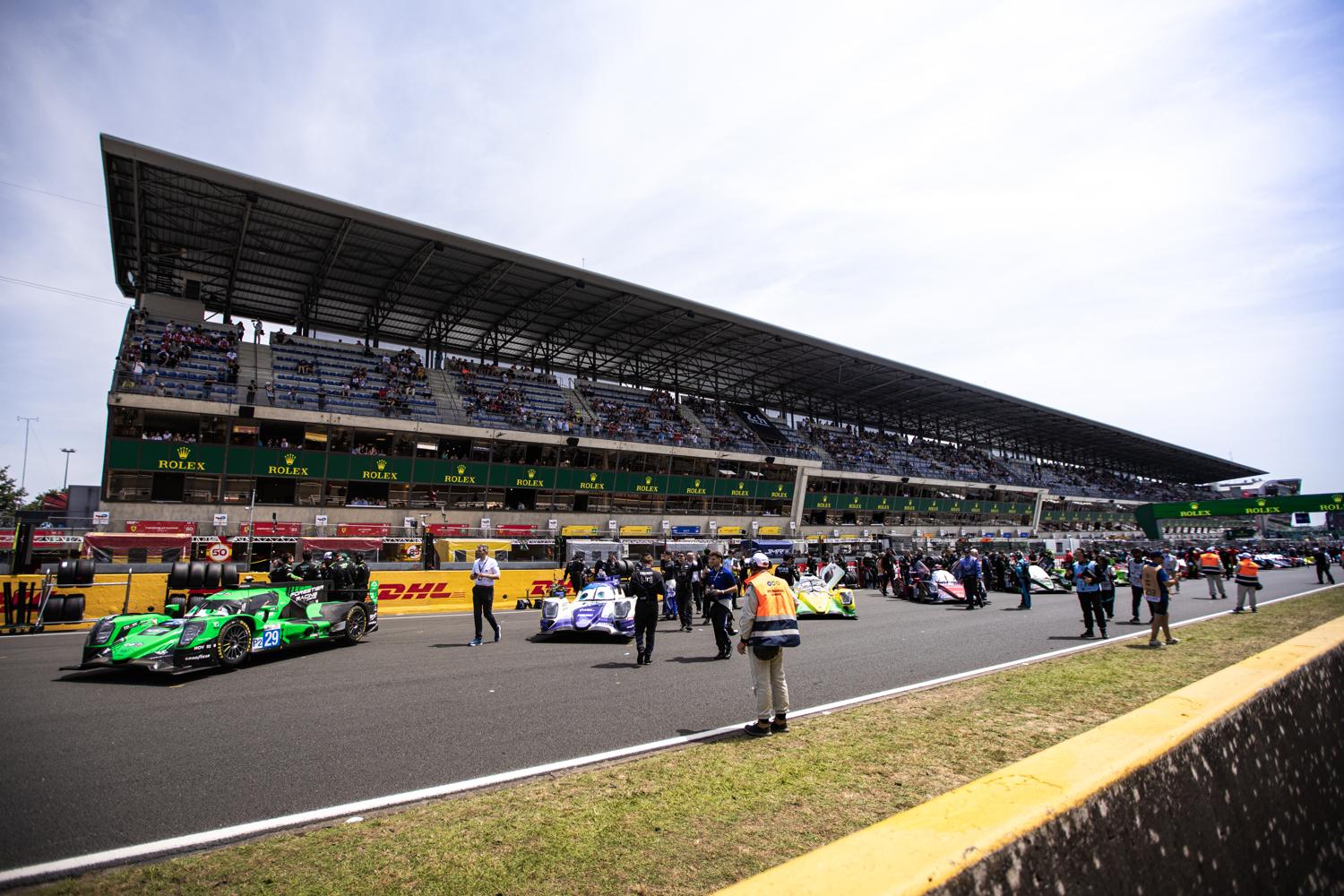 La grille de départ des 24 Heures du Mans